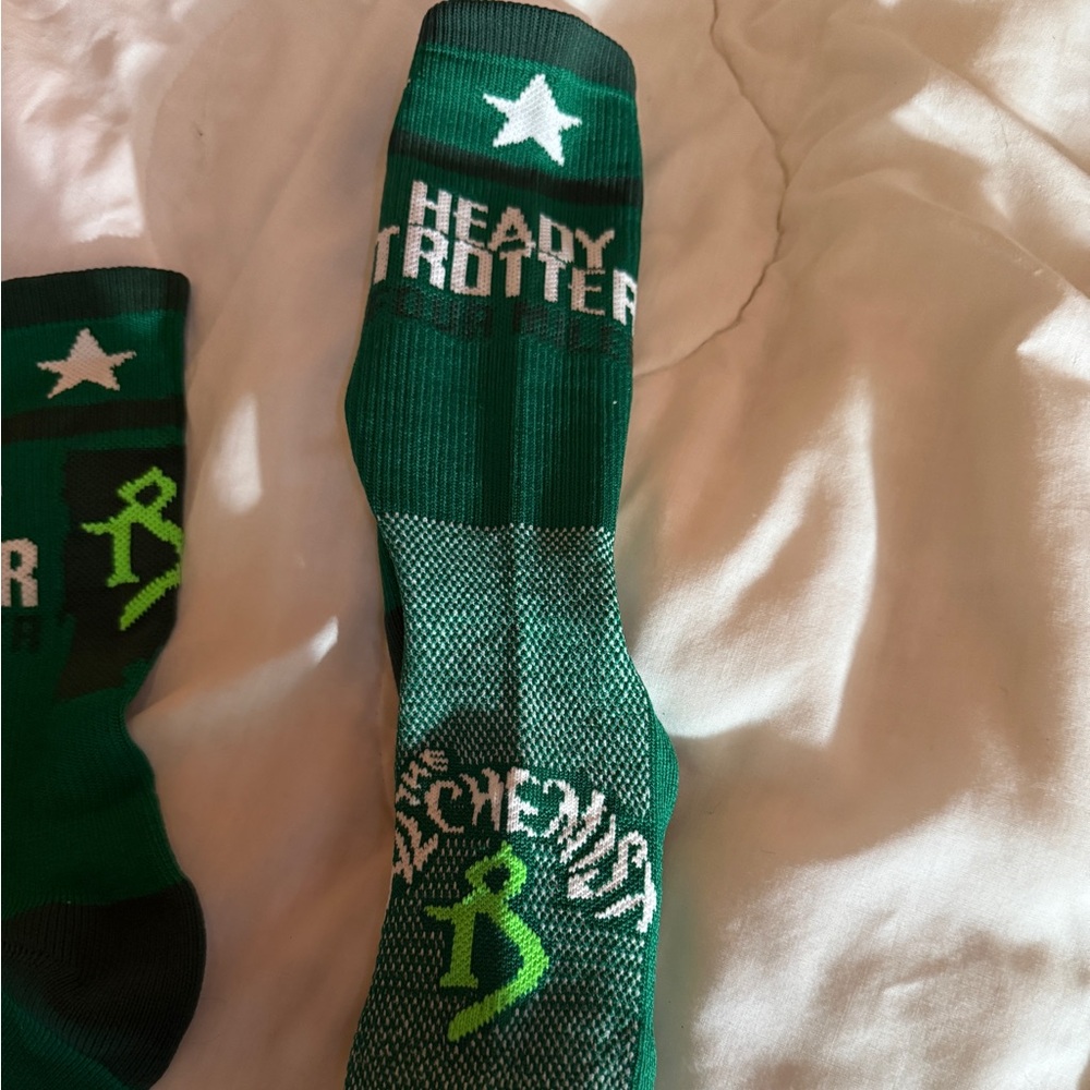 Green Casual Socks